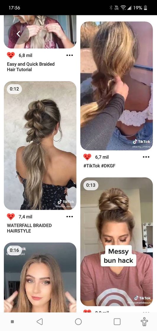 Moda Como peinarte diferente todos los dias..😍😍🥰💇🏼‍♀