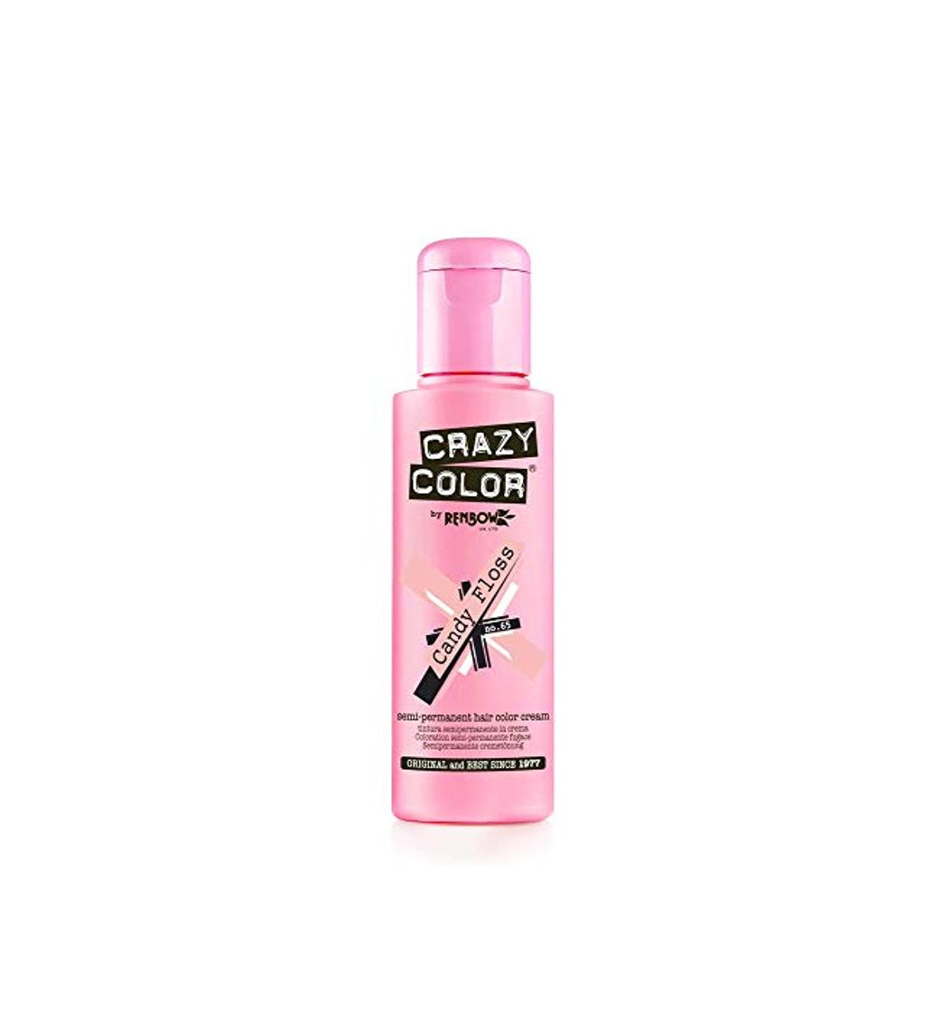 Producto Crazy Color Candy Floss Nº 65 Crema Colorante del Cabello Semi-permanente