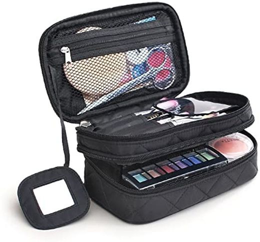 ONEGenug Maquillaje Cepillos Organizador Bolso Cosmético Herramientas Bolso Belleza Estuche con Correa