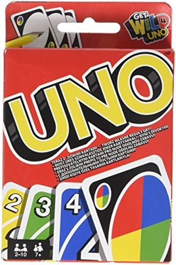 Mattel Games - UNO clásico, juego de cartas
