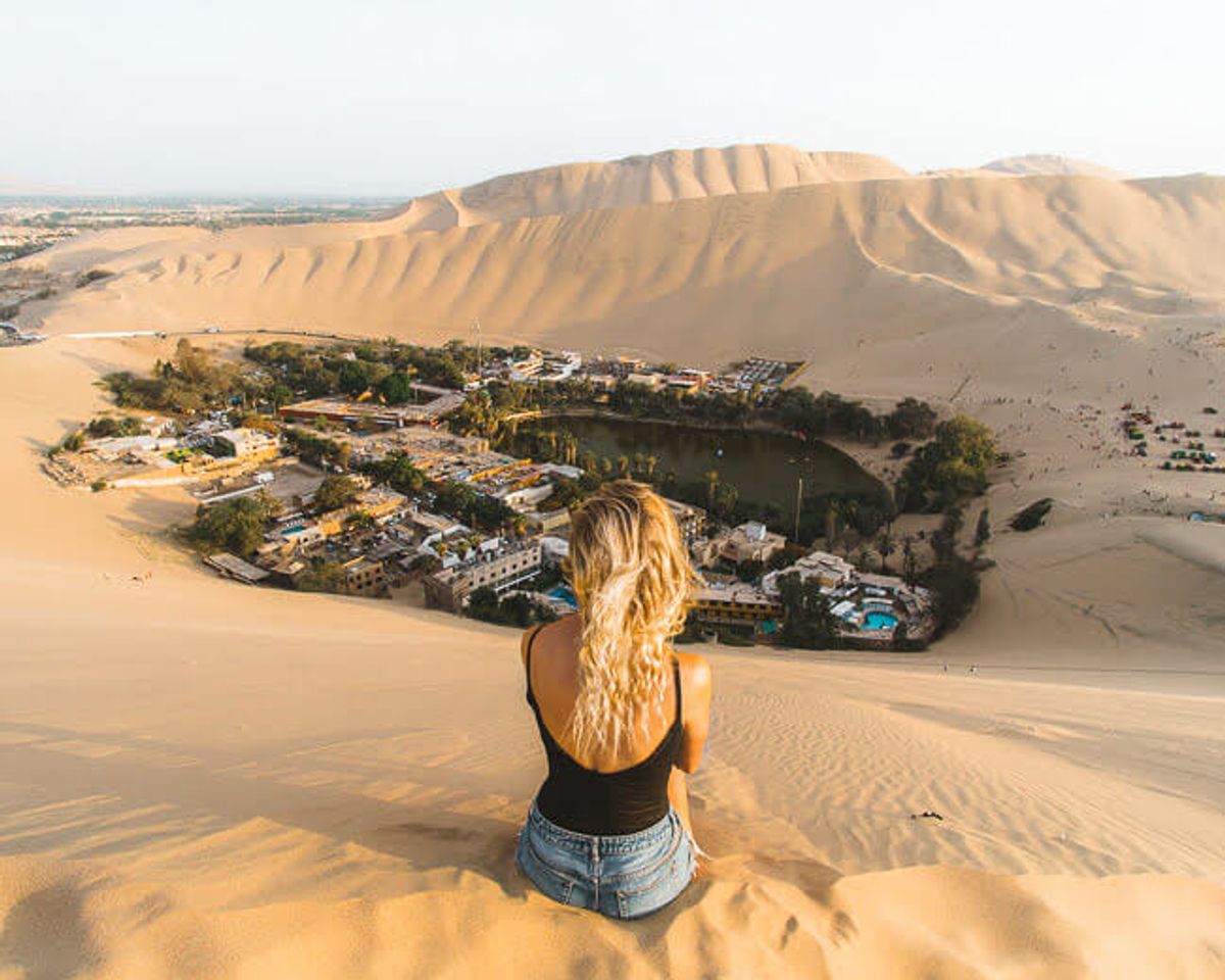 Lugar Huacachina Ica