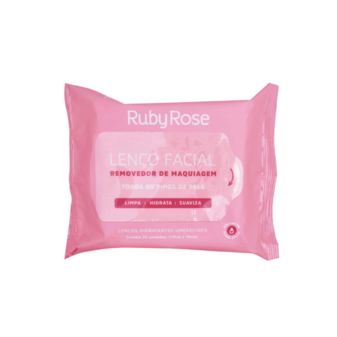 Product Lenço Demaquilante Ruby Rose Hb