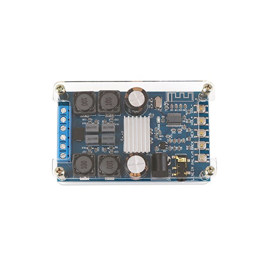 Producto Droking Placa amplificadora Bluetooth, Amplificador Digital inalámbrico BT 3.0/4.0/4.1 Audífonos Amplificador de