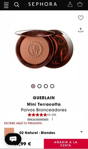 Mini Terracotta - Polvos Bronceadores of GUERLAIN ≡ SEPHORA