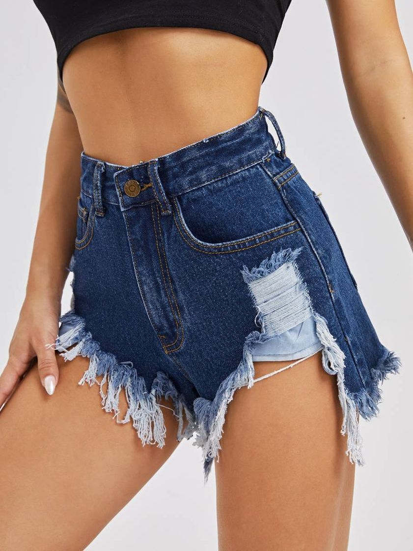 Social Calça jeans cintura alta 