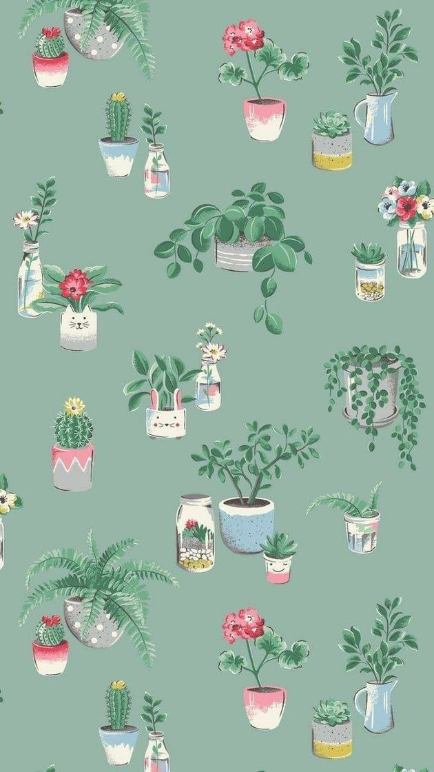 Moda Wallpaper de plantas