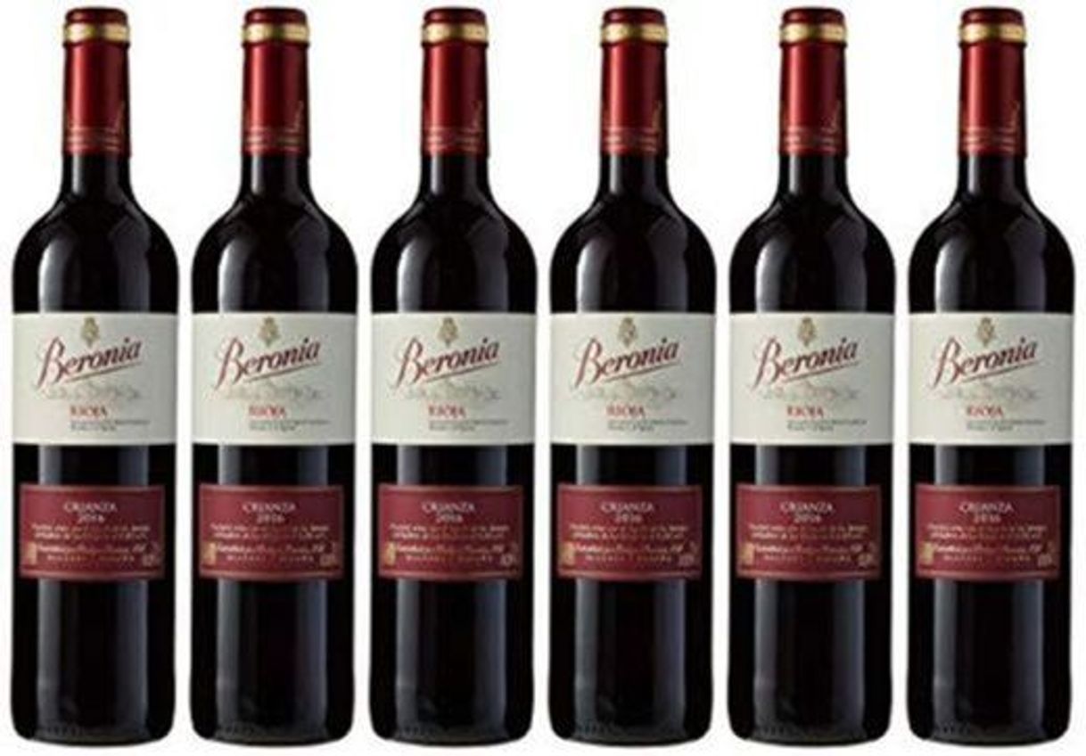 Product Beronia Crianza Vino D.O.Ca. Rioja - 6 Botellas de 750 ml -