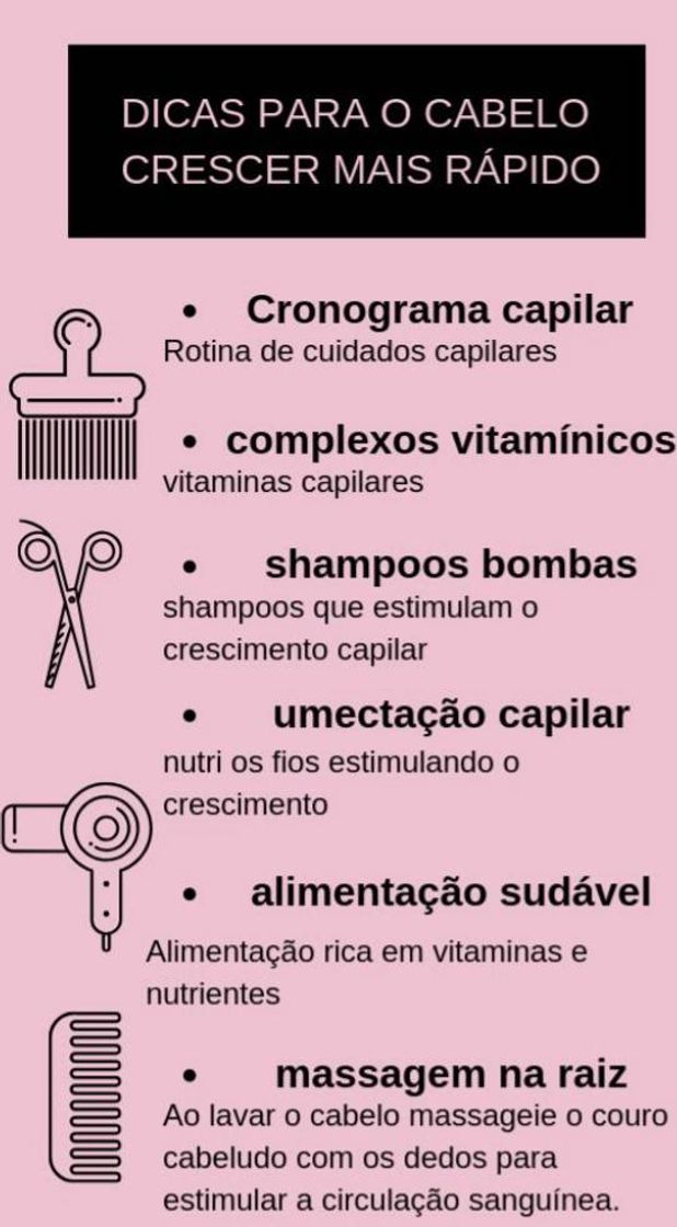 Fashion Dicas para crescimento capilar 