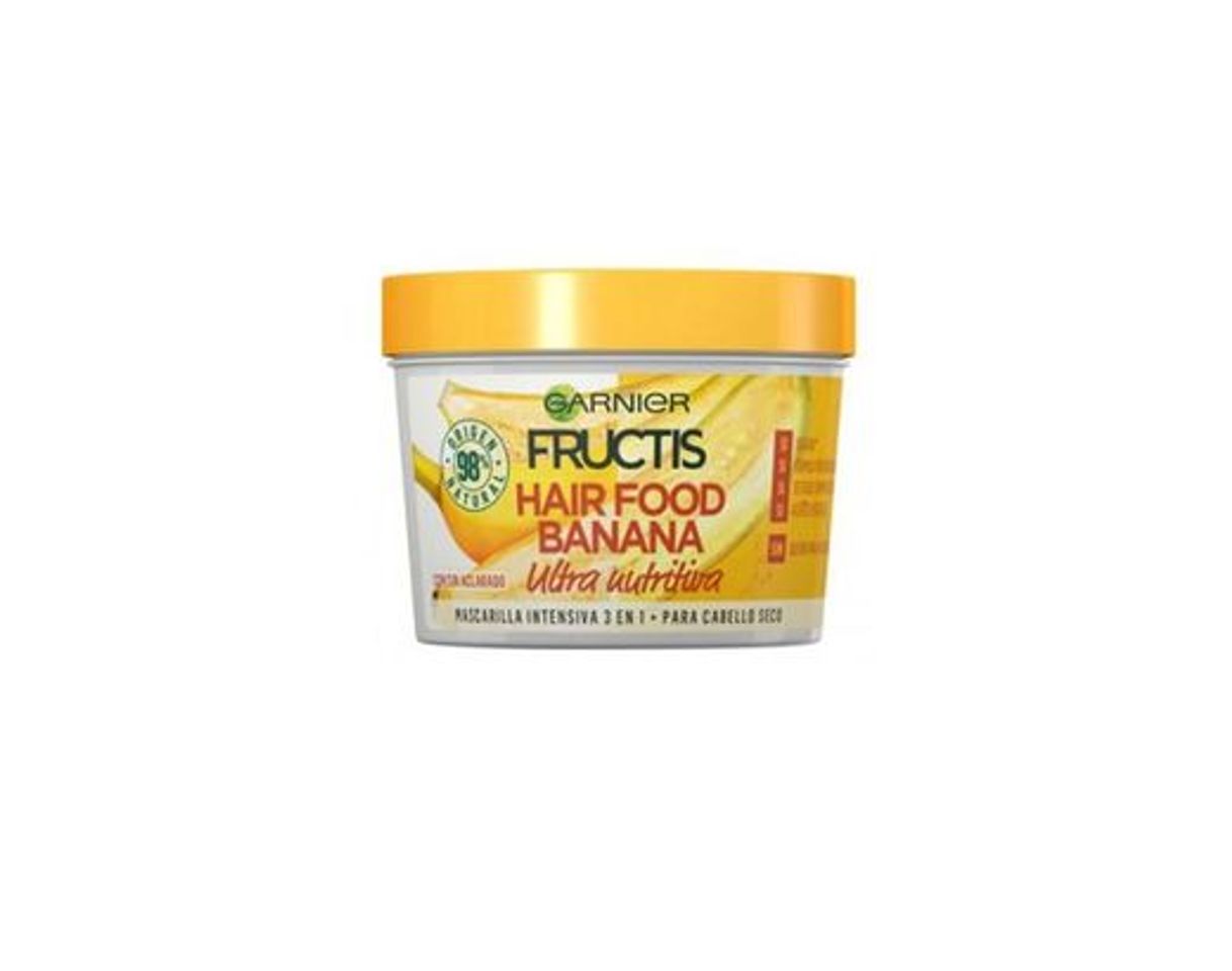 Beauty Garnier Fructis Mascarilla 3 en 1 Hair Food Banana , 3 Recipientes