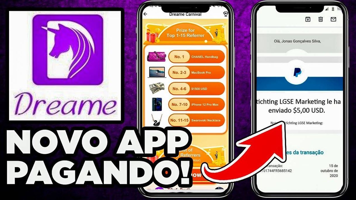 App GANHE $5 DÓLARES EM MENOS DE 24 HORAS (MELHOR QUE KWAI)✅💰