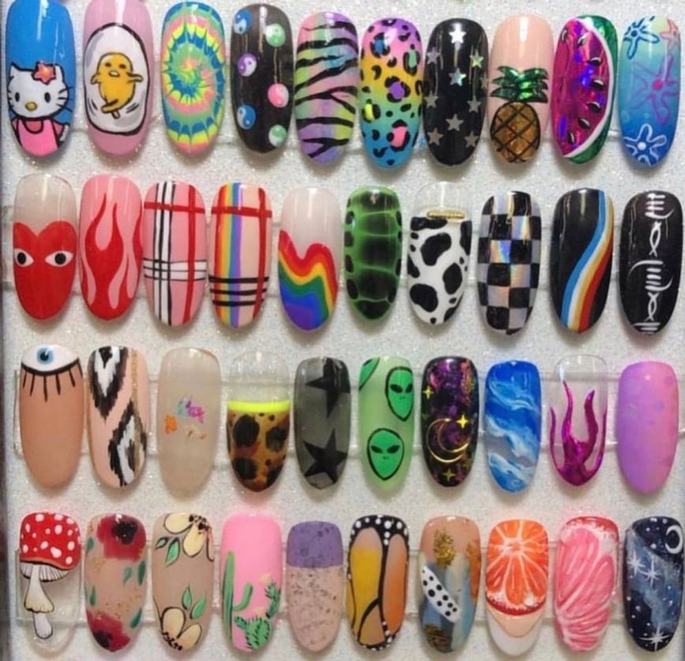 Moda Unhas portiças decoradas