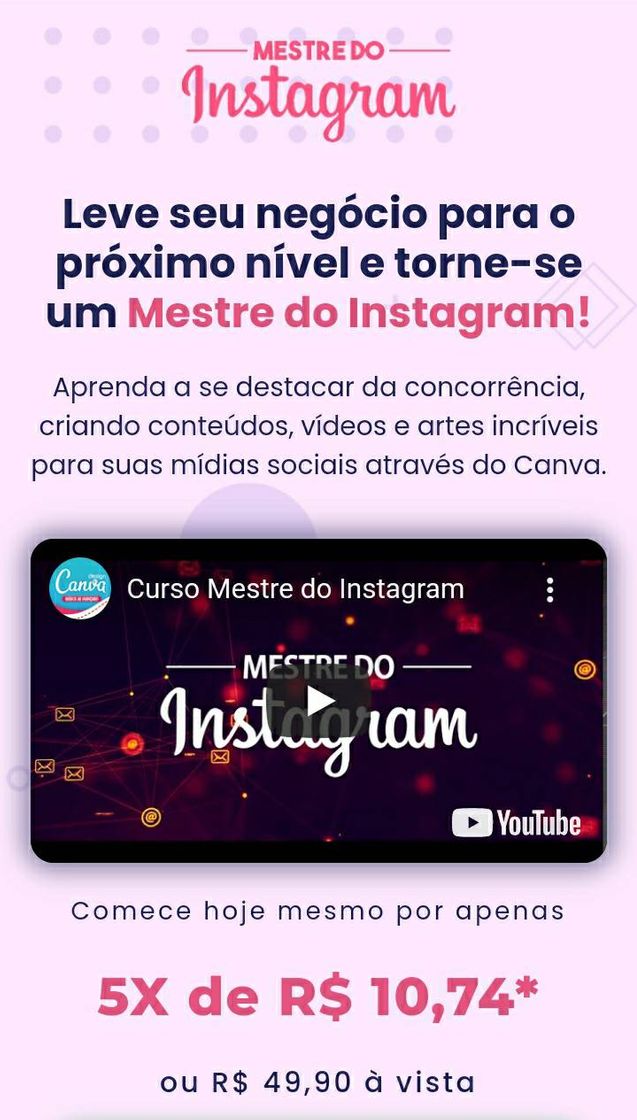 Fashion CURSO MESTRE DO INSTAGRAM APRENDA E LIDERE - YouTube