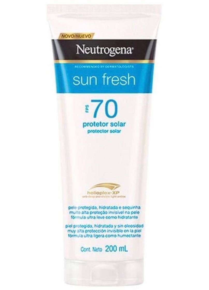 Fashion Neutrogena Protetor Solar Sun Fresh FPS 70 - 200 ml