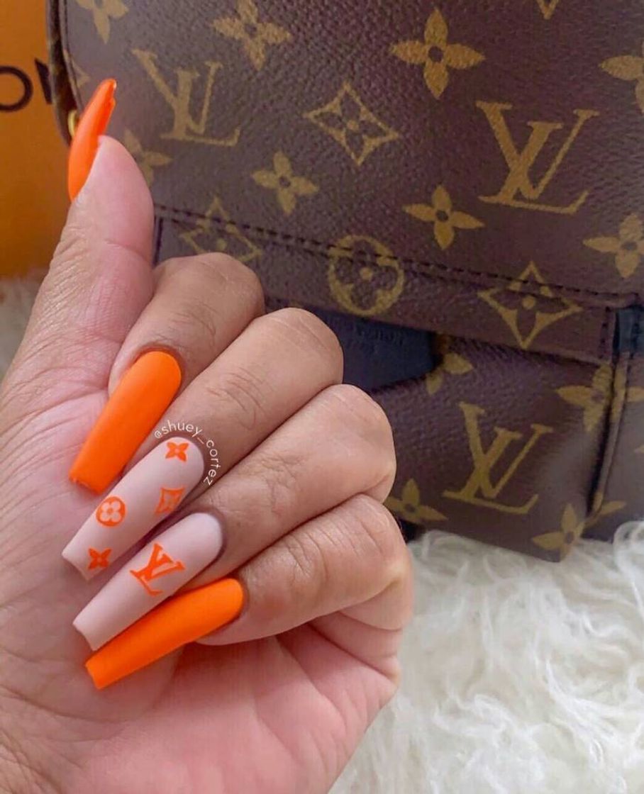 Fashion Unhas Louis Vuitton