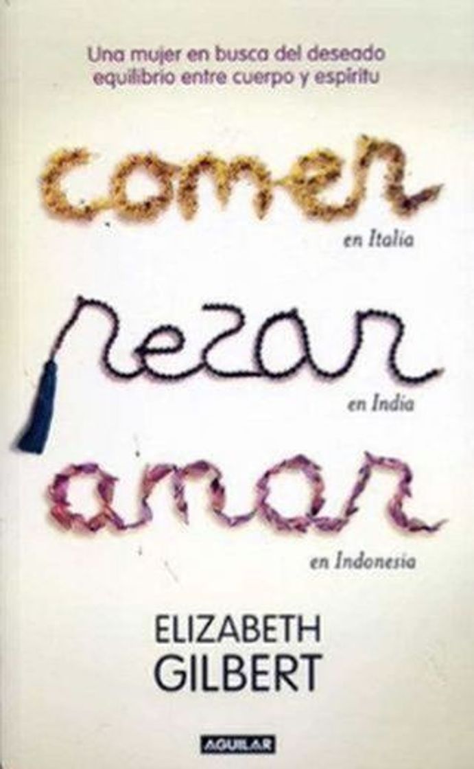 Libro COMER REZAR AMAR