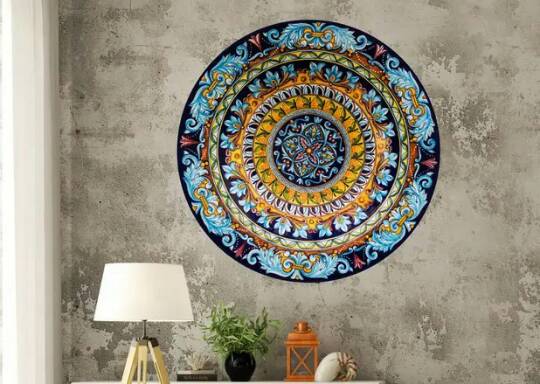 Producto Quadro Mandala Decorativa Redonda