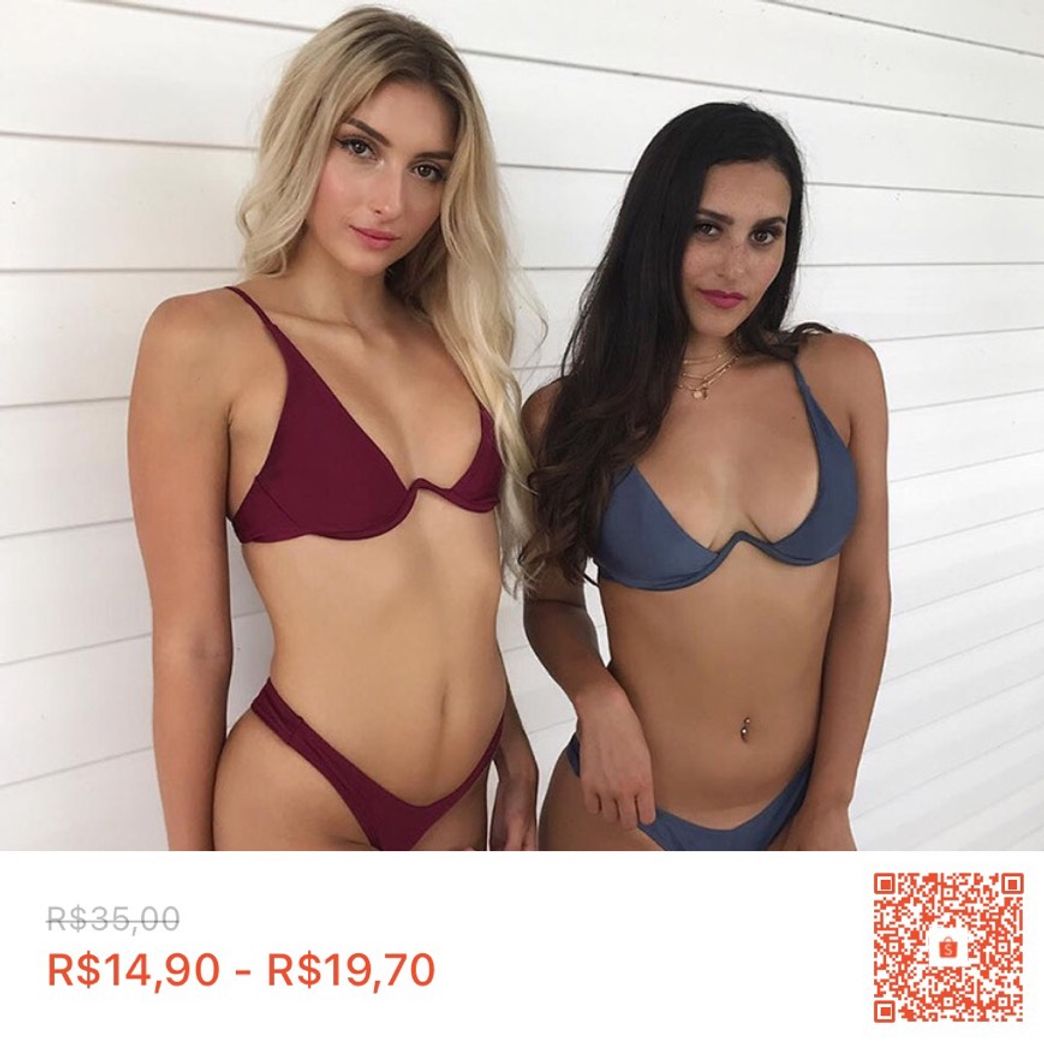 Fashion Novo Conjunto Biquíni Underwire