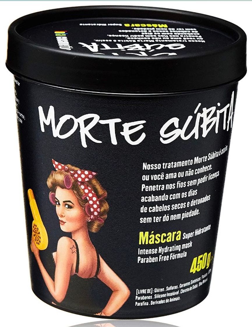 Moda Máscara Super Hidratante Morte Súbita, Lola Cosmetics, 450g