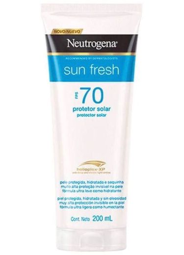 Neutrogena Protetor Solar Sun Fresh FPS 70 - 200 ml