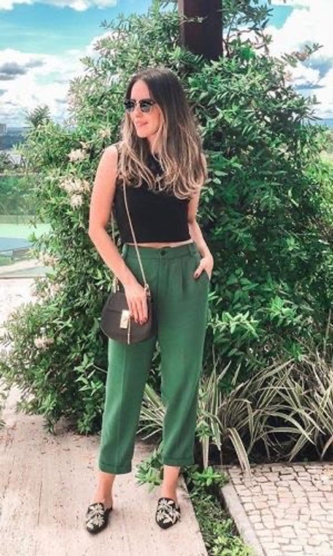 Fashion look verde (green outfit)