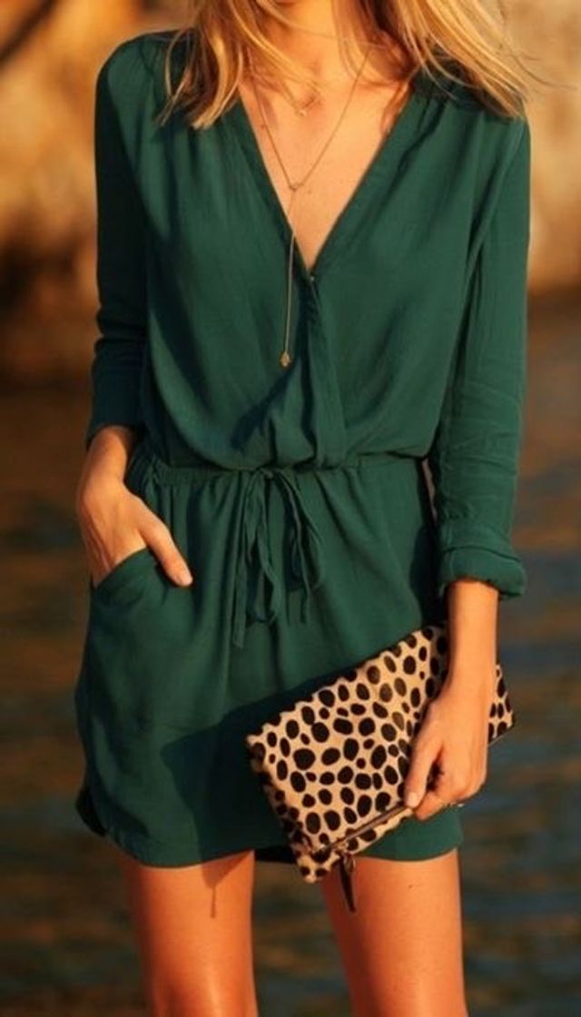 Fashion look verde (green outfit)