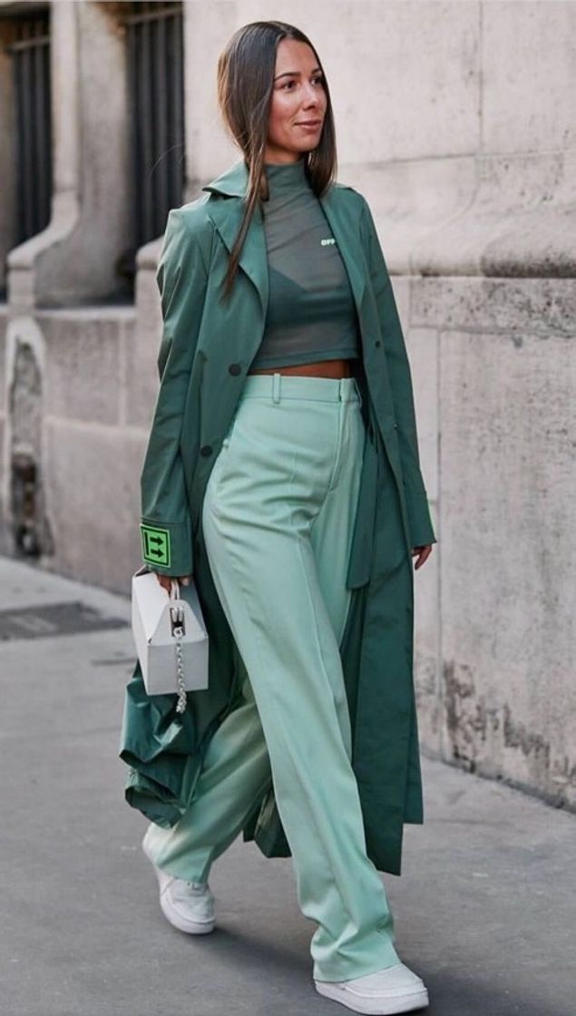 Fashion look verde (green outfit)