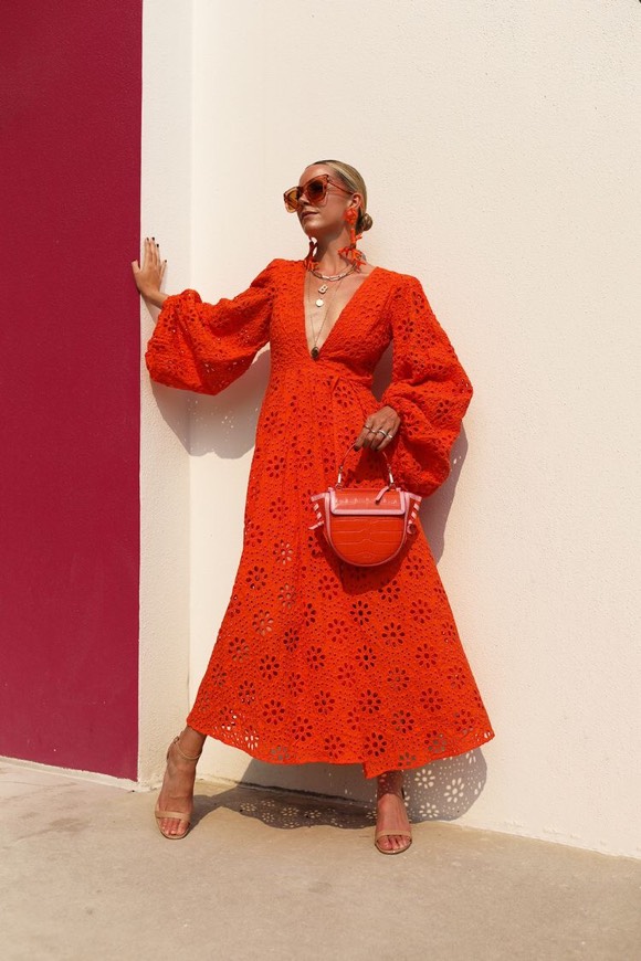 Fashion look laranja (orange outfit)