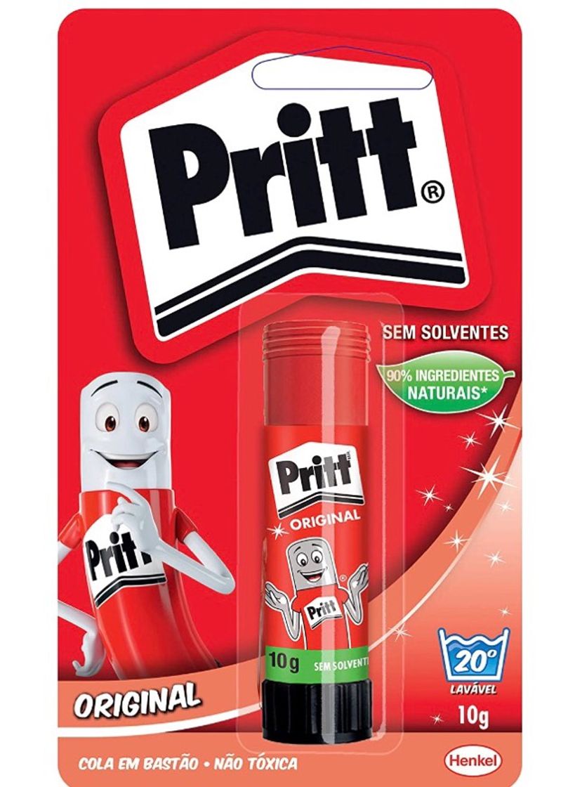 Moda Cola em Bastão Branca Pritt 10 gramas R$4,74