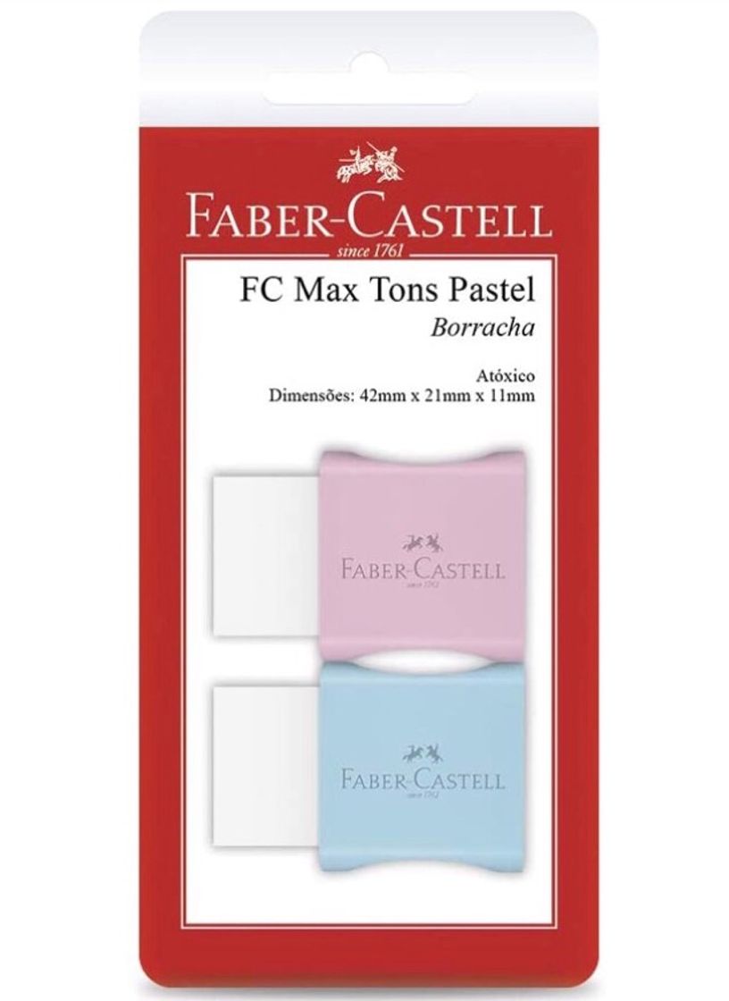 Social Borracha Branca Faber-Castell R$4,40