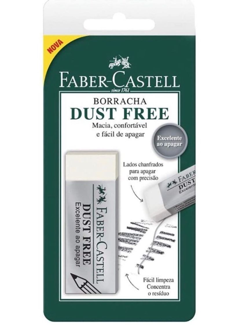 Social Borracha Dust Free Faber-Castell R$2,90