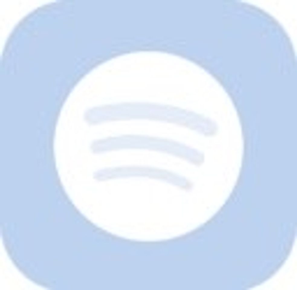 Social Spotify baby blue azul bebê pastel icon app 
