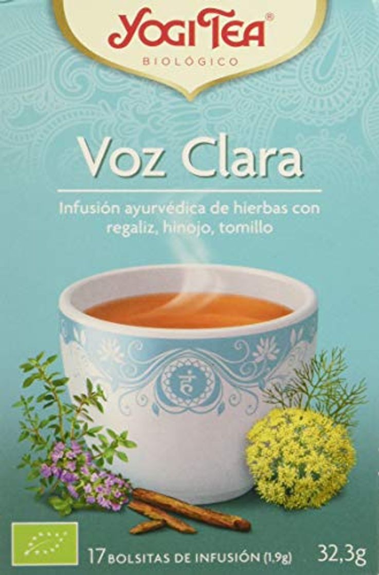 Product Yogi Tea Voz Calara Infusión ayurvédica