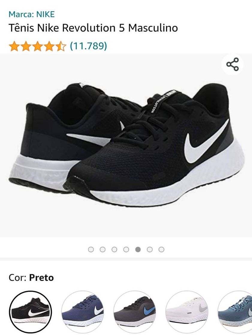 Moda Tenis Nike Revolution 5 Masculino