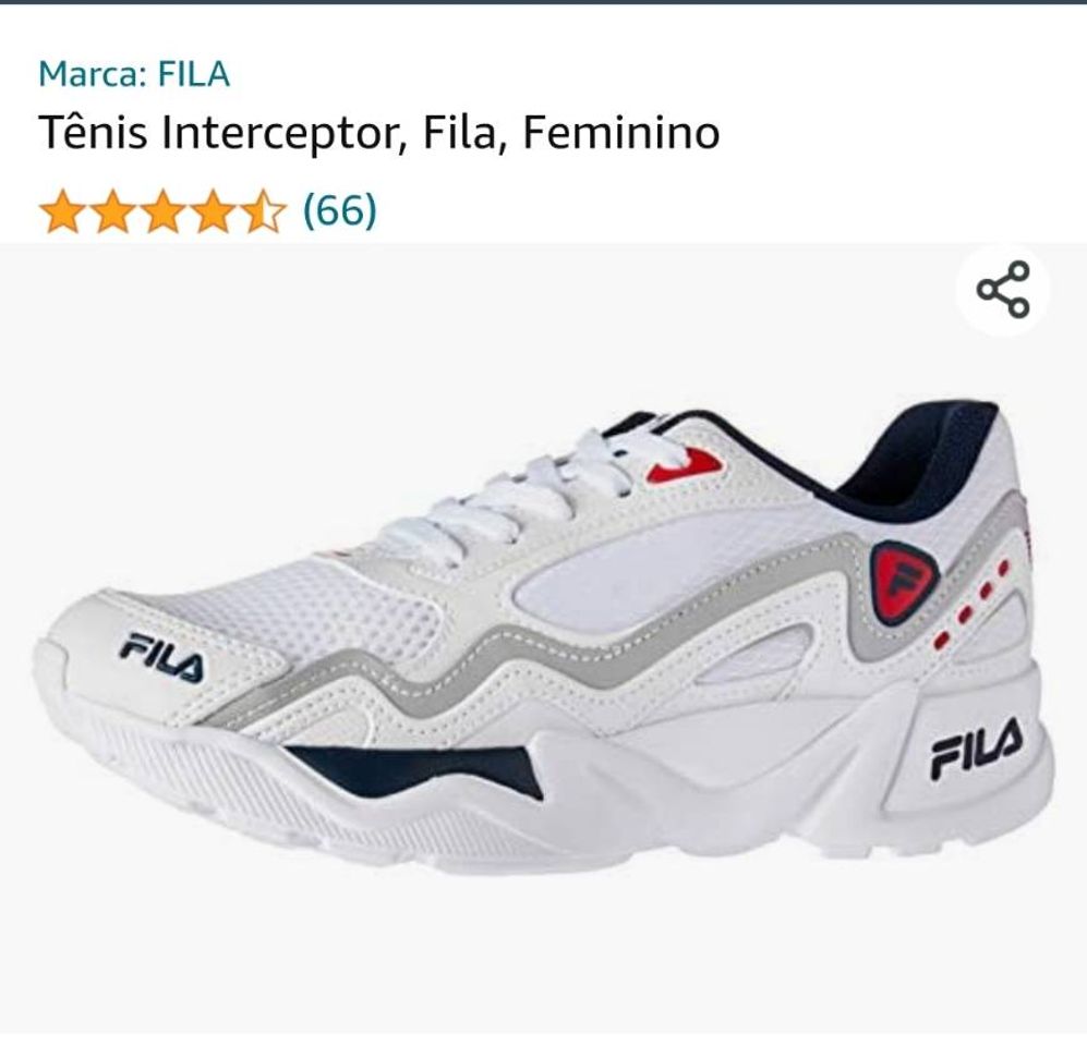 Moda Tênis Interceptor FILA

