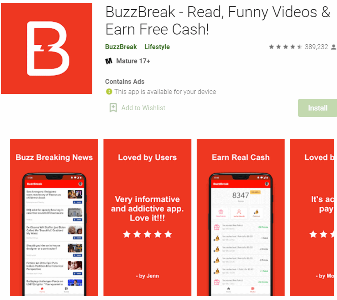 App BuzzBreak