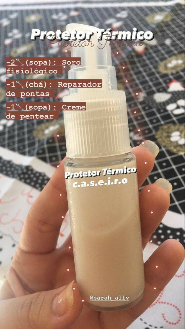 Moda protetor térmico✨