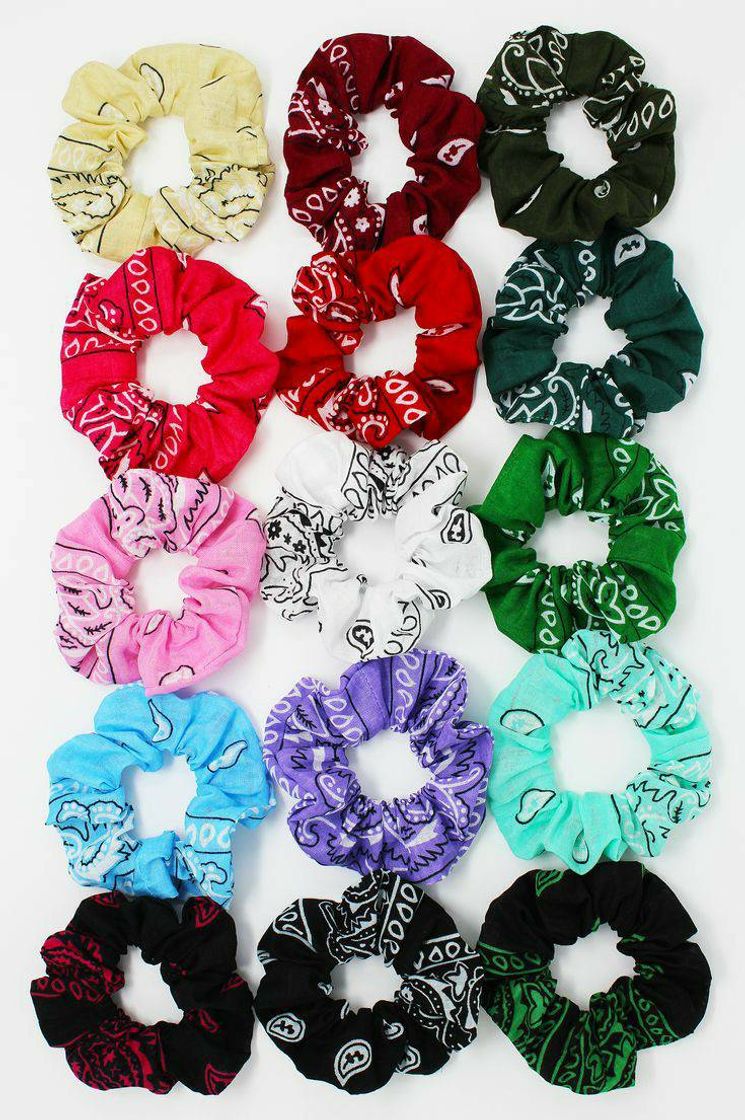 Moda colors scrunchies