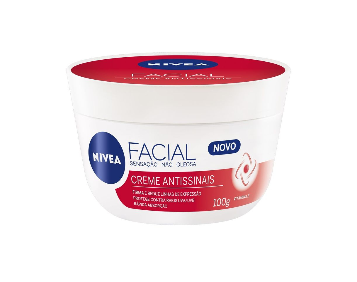 Productos Creme Hidratante Facial Nivea Antissinais com 100g