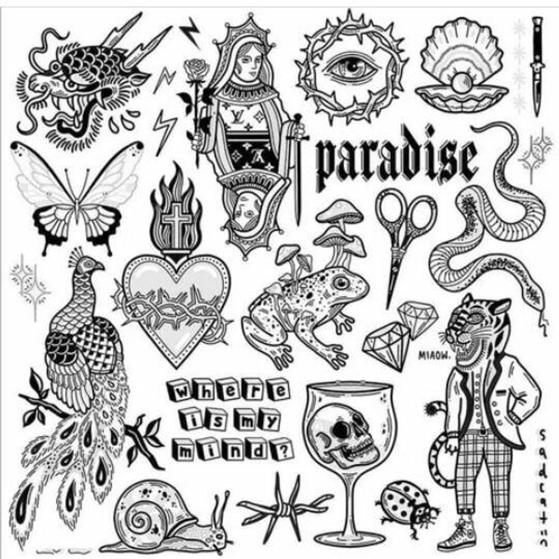 Moda Amei esse "paradise" que desenho vcss fariam?