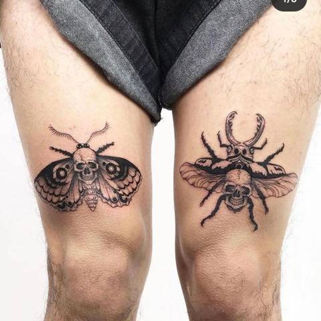 Moda Tatuagem coxa