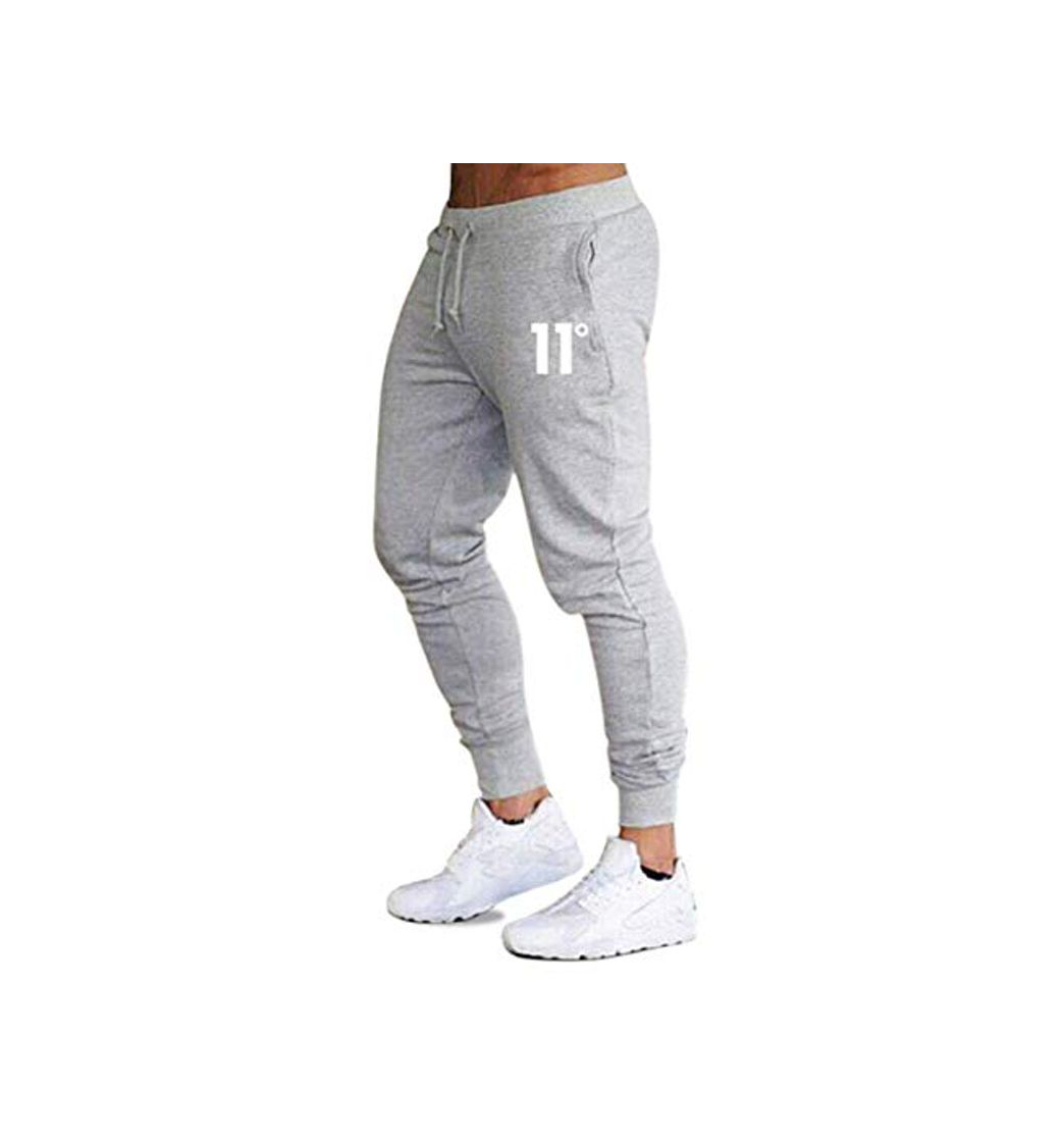Frecoccialo Pantalones de Deporte para Hombre Chándal Ajustados Multicolores Cintura Elástica Ajustable