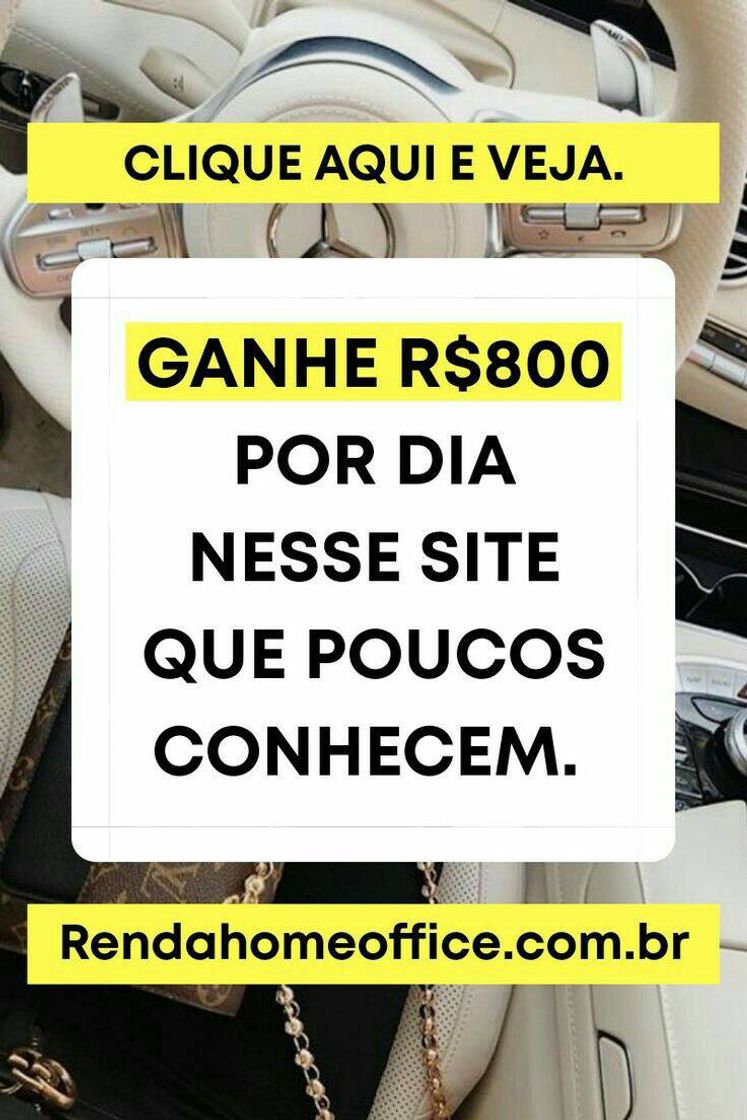 Fashion Ganhar Dinheiro em casa 