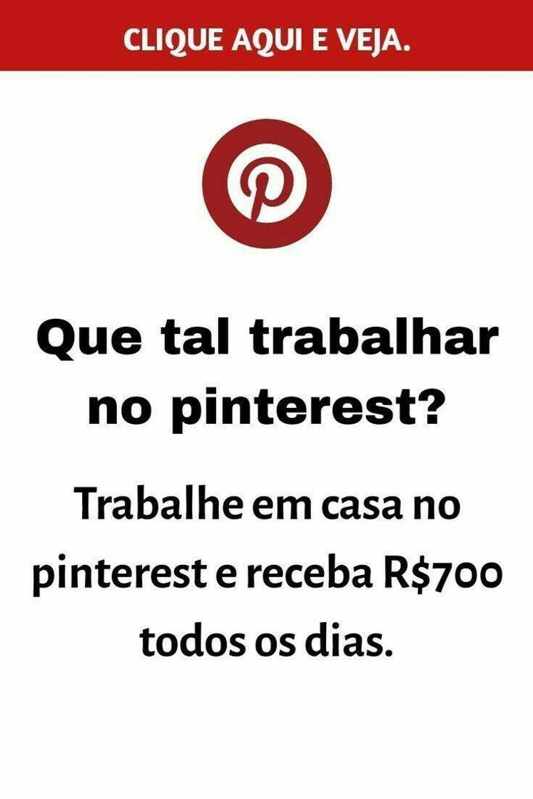 Fashion Ganhe dinheiro com o pinterest 