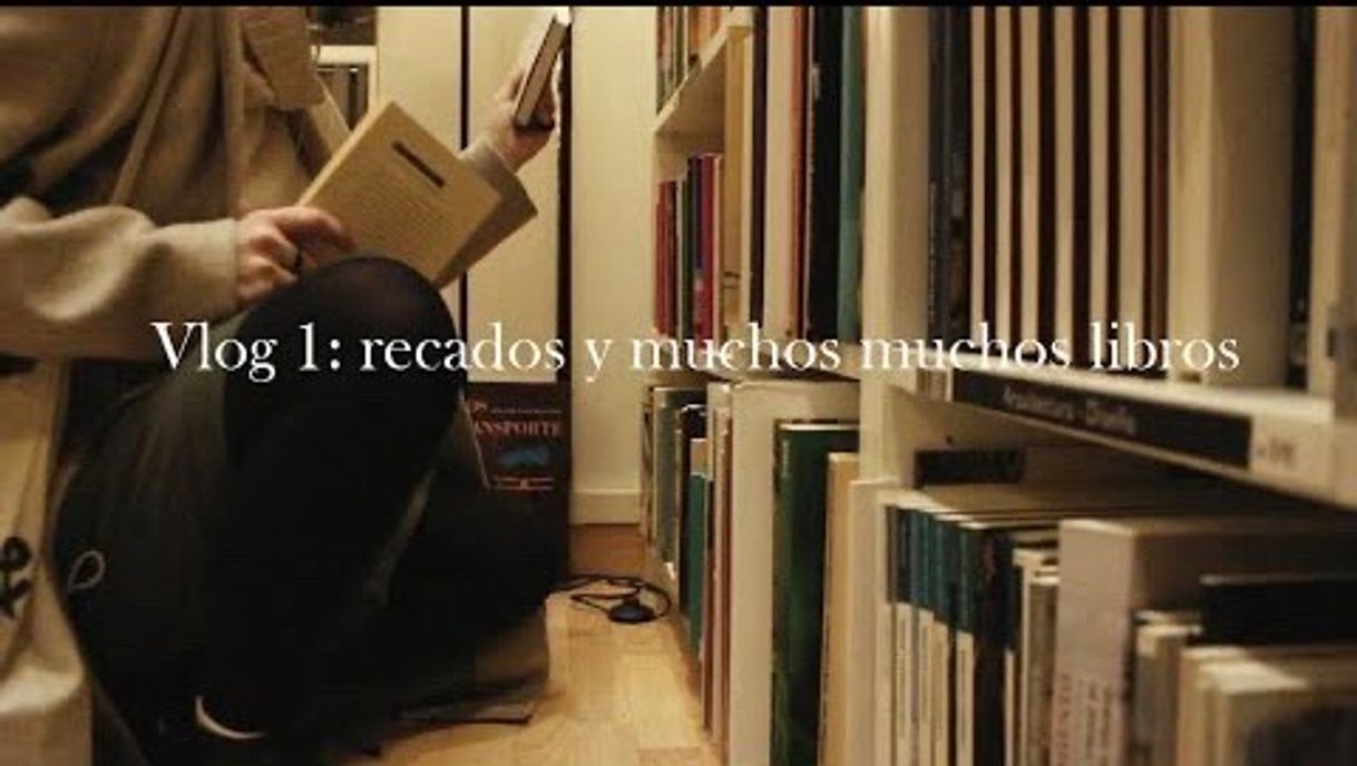 Moda vlog 1: recados y muchos muchos libros