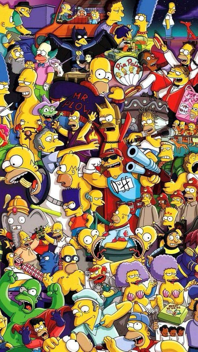 Moda Simpsons wallpaper 