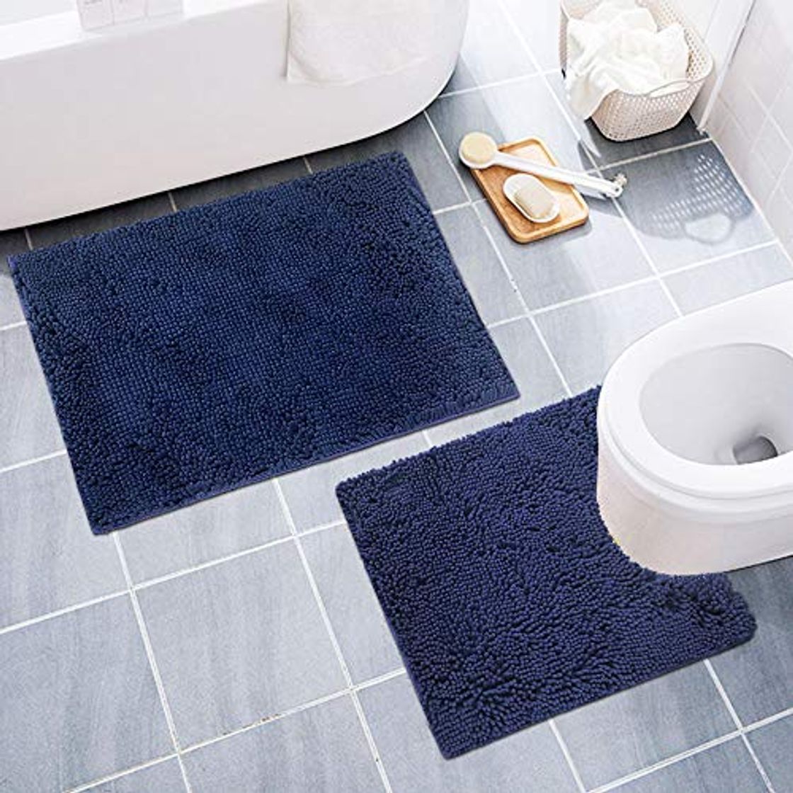 Social DONPEREGRINO Alfombra Baño Antideslizante 2 Piezas