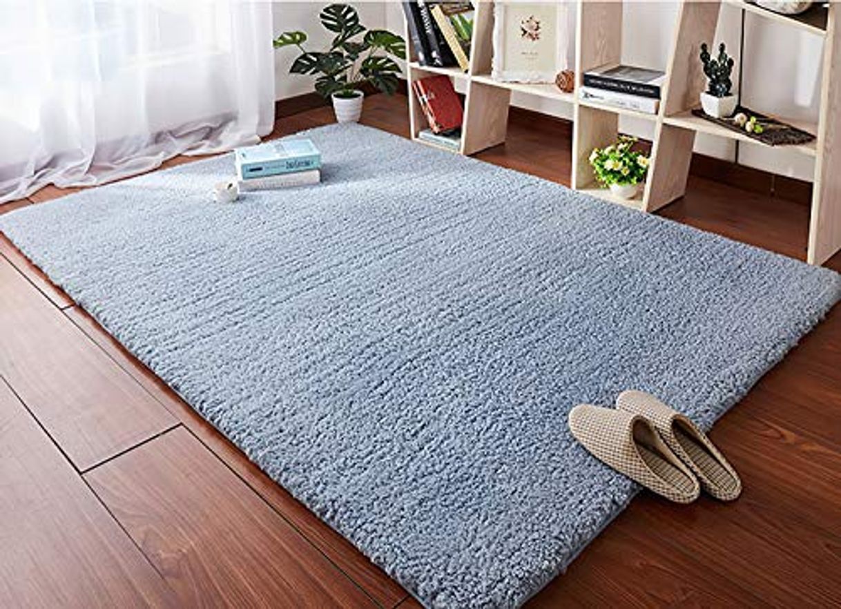 Social HETOOSHI Alfombra Salon Grandes Shaggy - Alfombras Dormitorio Modernas Pelo Largo Lavables