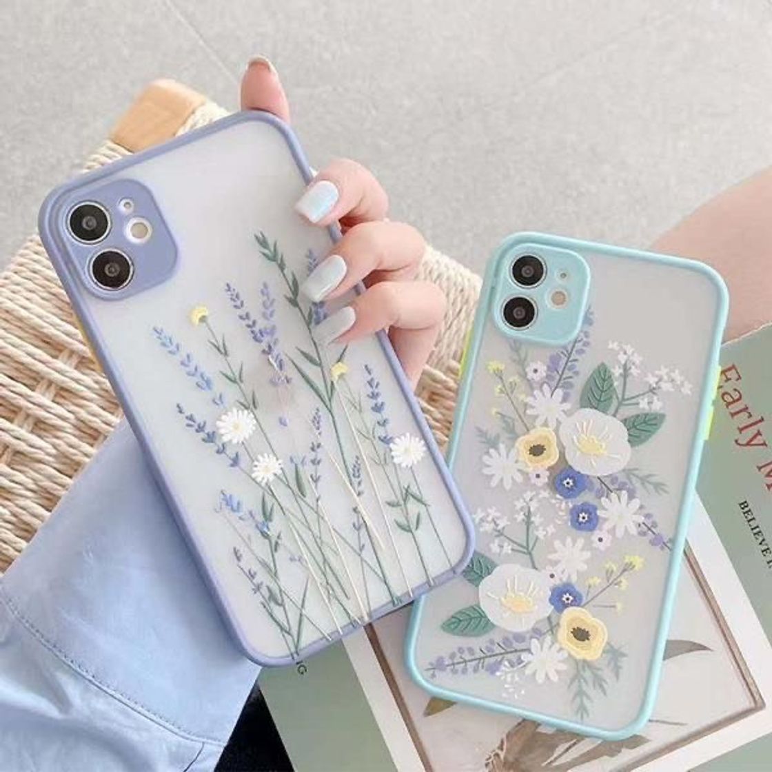 Moda cute flower iphone cases