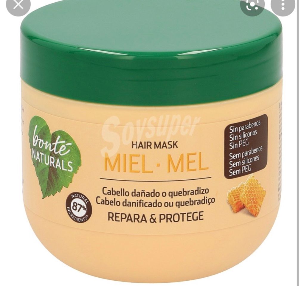 Beauty Mascarilla miel bonté