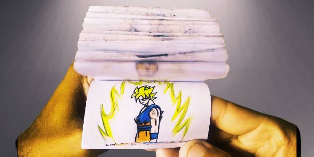 Moda Goku vs Naruto - Desenho animado no Flipbook 😃